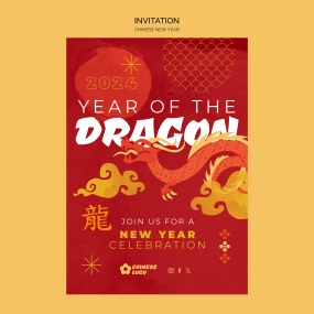 中国新年广告海报设计源文件